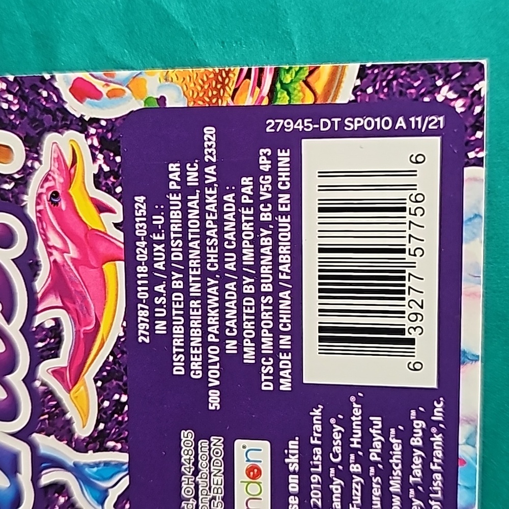 Lisa frank sticker book's 600 each total of 3 books...1800 stickers Brand New - Picture 11 of 12